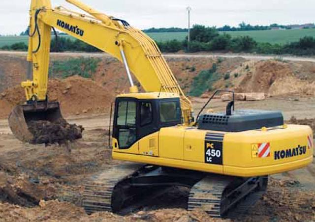 Komatsu PC450LC-7 excavator specs (2004 - 2005) | Diggers 