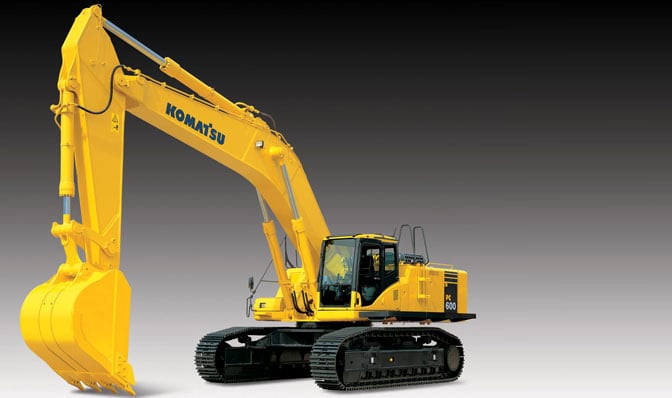 Komatsu PC600LC-8R excavator specs & dimensions (2020 - 2025