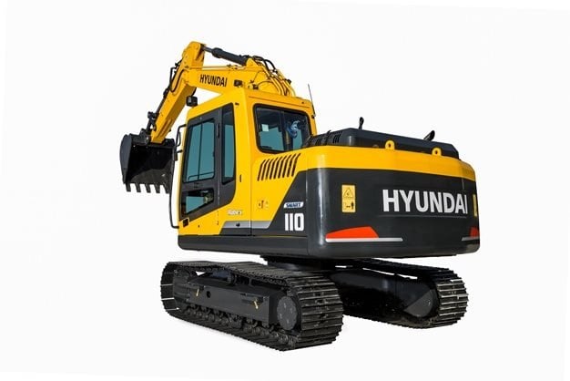 Hyundai R 110-7 excavator specs & dimensions (2005 - 2008) | Diggers ...