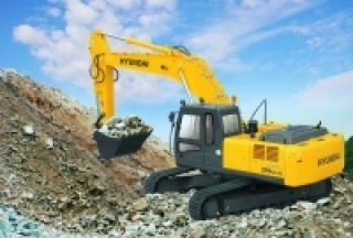 Hyundai R 290 LC 7A excavator specs & dimensions (2007