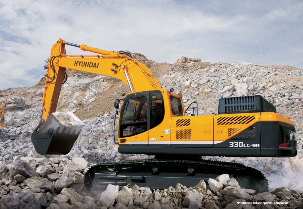 Hyundai R 330LC9A excavator specs (2013 2024) Diggers LECTURA Specs