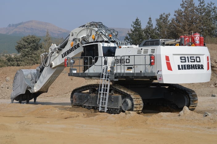 R9150 liebherr clearance