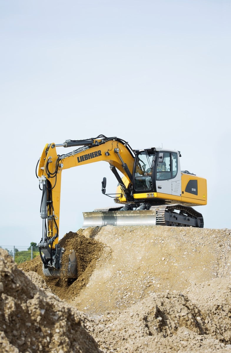 Liebherr R 918 Litronic excavator specs & dimensions (2021 - 2026
