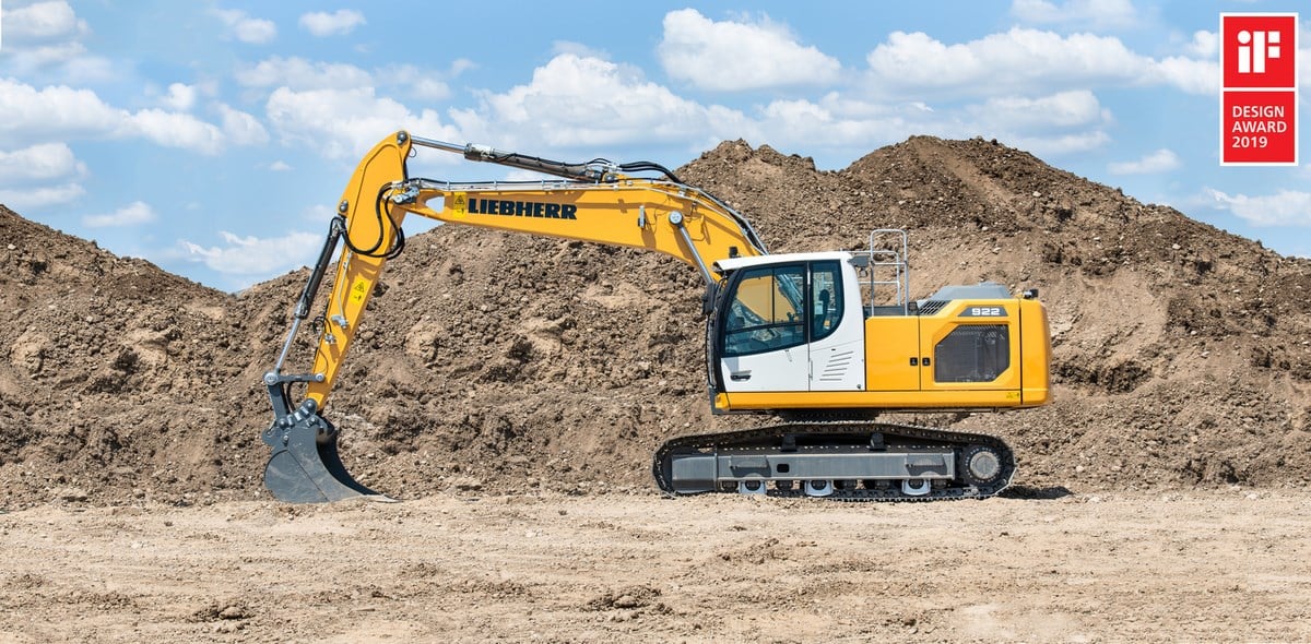 Liebherr R 922 Litronic excavator specs & dimensions (2019 - 2026 ...