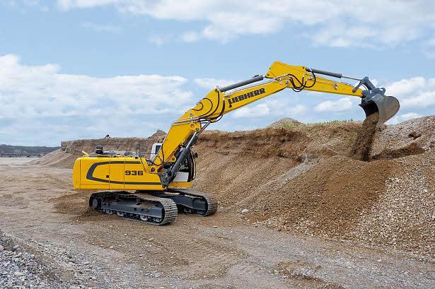 Liebherr R 936 excavator specs & dimensions (2012 - 2016