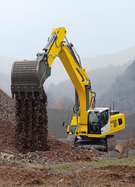 rc excavator liebherr 956