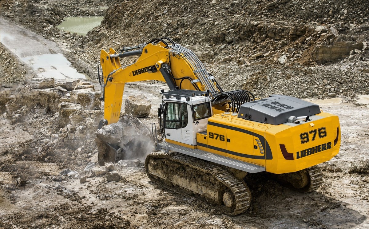 Liebherr R 976 excavator specs 2013 2016 Diggers LECTURA Specs