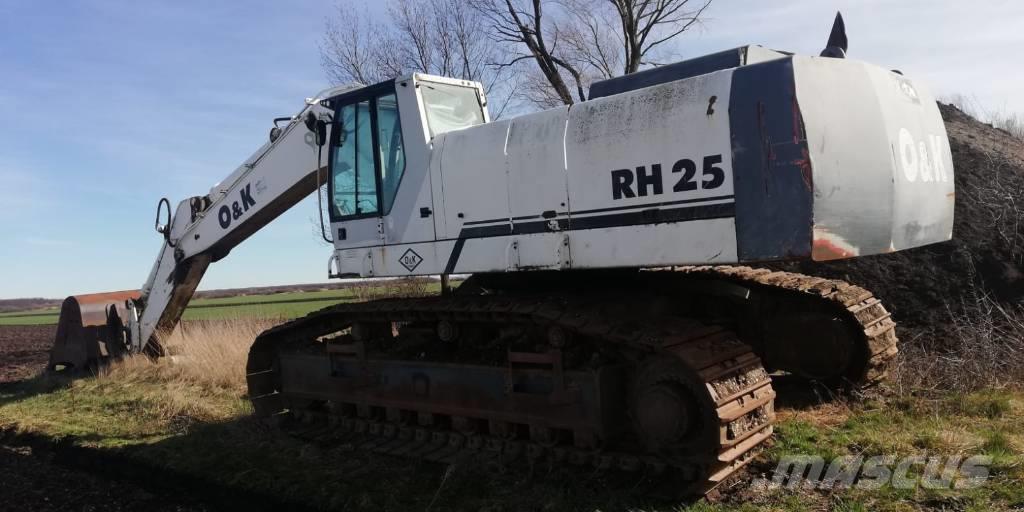 O&K RH 25 excavator specs & dimensions (1998 - 1999) | Diggers ...
