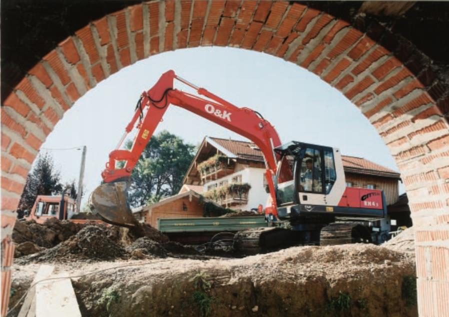 O&K RH 4.5 excavator specs & dimensions (2000 - 2005) | Diggers ...