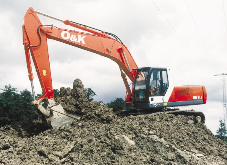 O&K RH 8.5 excavator specs & dimensions (2002 - 2005) | Diggers ...