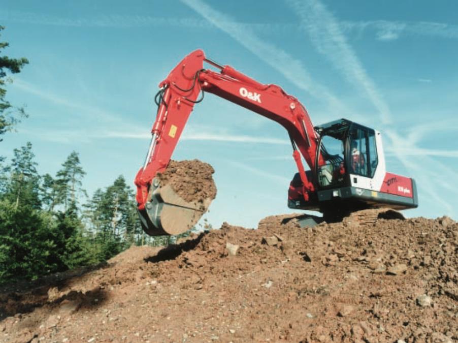 O&K RH Plus excavator specs & dimensions (2000 - 2005) | Diggers ...