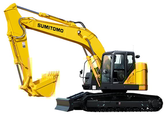 Sumitomo SH235X-6 excavator specs & dimensions (2020 - 2025