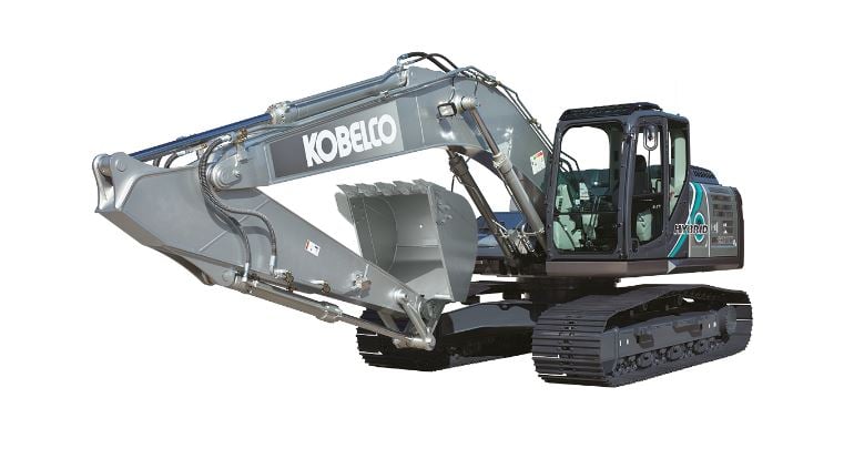 Kobelco SK 210 H LC 10 excavator specs & dimensions (2017 - 2019