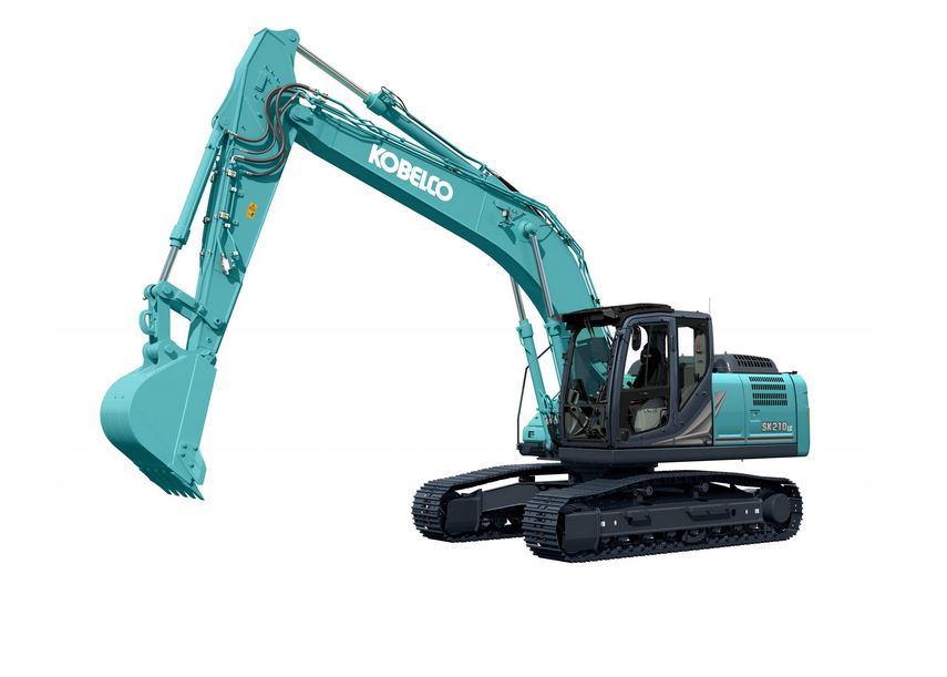 Kobelco SK 210 NLC 11 excavator specs & dimensions (2021 - 2023