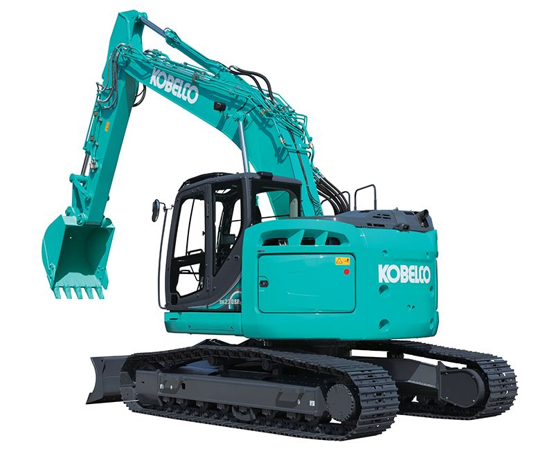 KOBELCO SK-350D 初期モデル Kobelco SK350-11 Loading Rock - YouTube