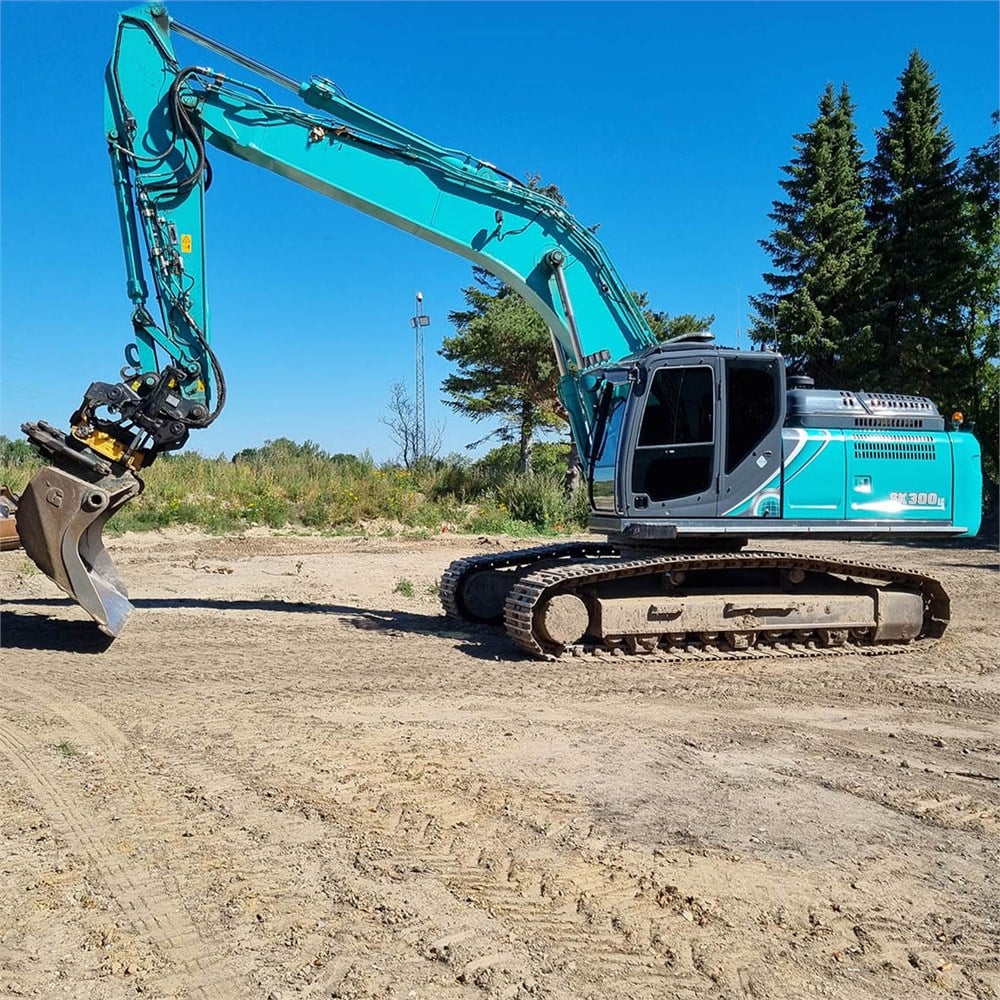 Kobelco SK 300 III excavator specs & dimensions (1993 - 1996