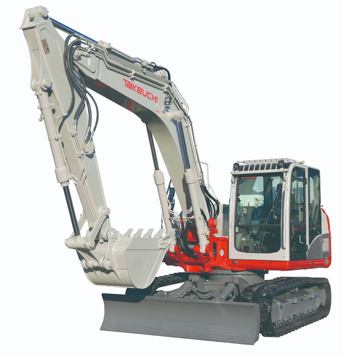 竹本さん Takeuchi TB 2150 C excavator specs & dimensions (2017 - 2023