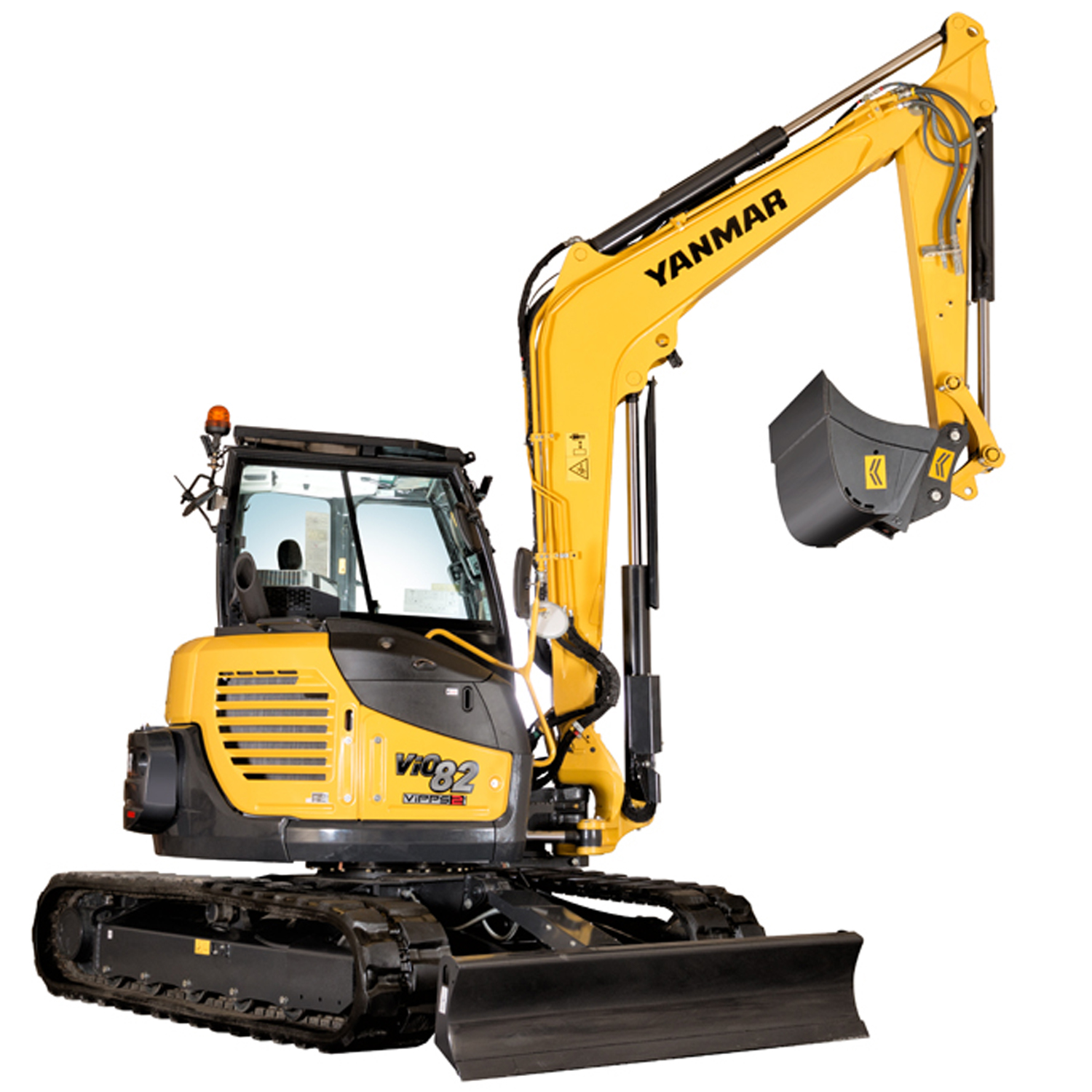 ★★yanamr★★ Yanmar ViO82 excavator specs & dimensions (2019 - 2024