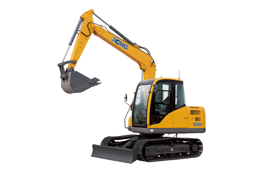 XCMG XE85C excavator specs & dimensions (2017 - 2021