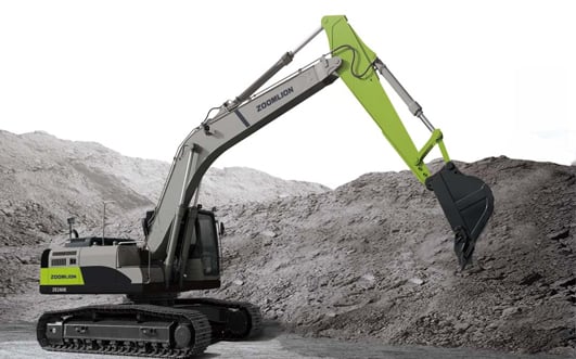 Zoomlion ZE260E excavator specs & dimensions (2017 - 2021