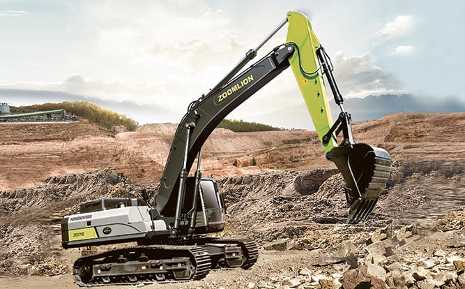 Zoomlion ZE370E-10 excavator specs & dimensions (2021 - 2025