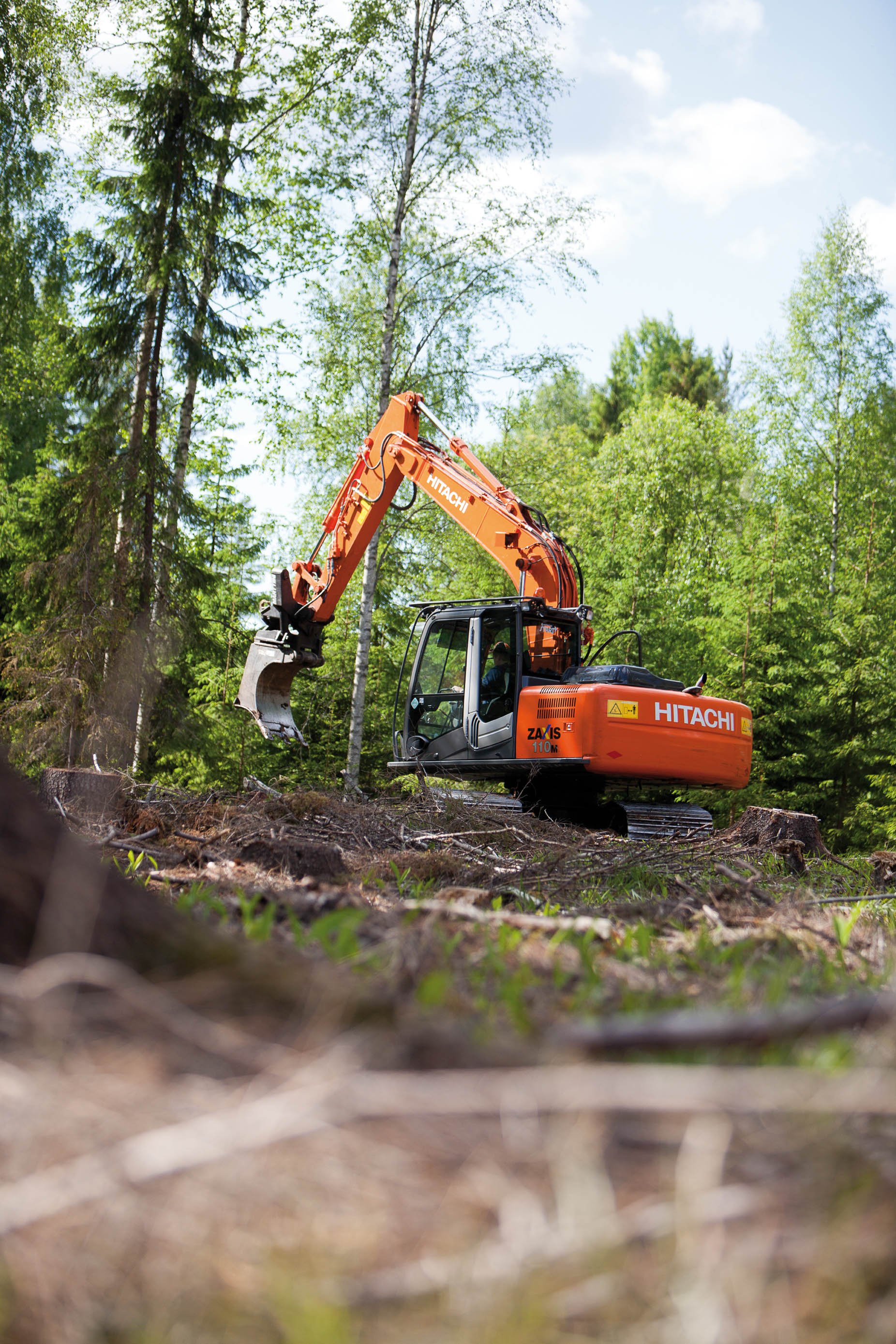 Hitachi ZX 110 M 3 excavator specs (2008 - 2013) | Diggers
