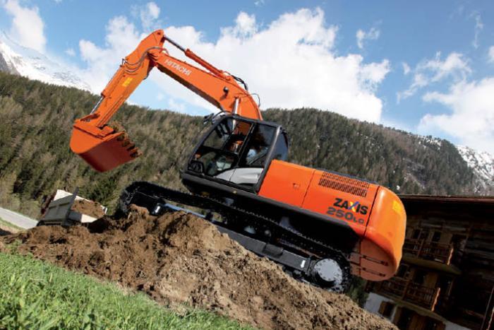 Hitachi ZX 250 LCN-5 excavator specs (2012 - 2015) | Diggers