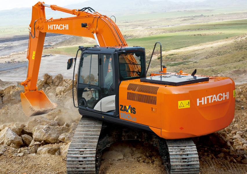 Hitachi ZX180LCN-7 excavator specs & dimensions (2021 - 2025