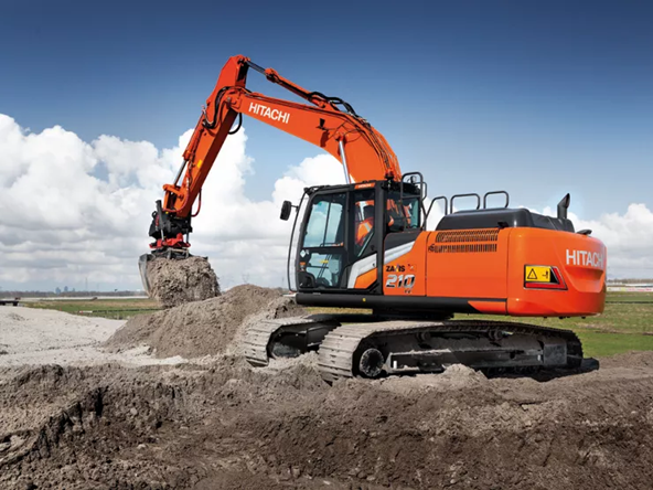 Hitachi ZX210LC-7 excavator specs & dimensions (2024 - 2025