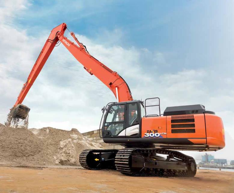 Hitachi ZX250LC-6 TYPE HE15LD excavator specs & dimensions (2017