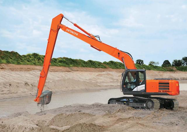 Hitachi ZX280LC-5G TYPE H18 excavator specs & dimensions