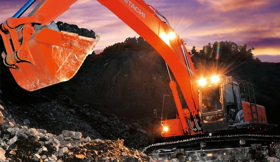 Hitachi ZX470H-5G excavator specs & dimensions (2013 - 2025