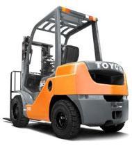 Toyota 52-8 FDF 20 diesel forklift specs & dimensions (2008