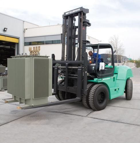 Mitsubishi FD150AN diesel forklift specs & dimensions (2008