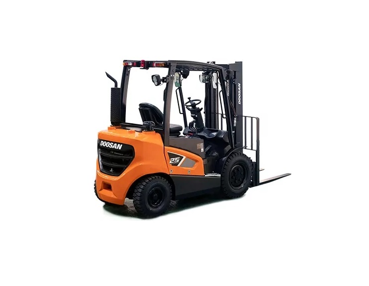 Doosan D25S-9 diesel forklift specs & dimensions (2021 - 2025