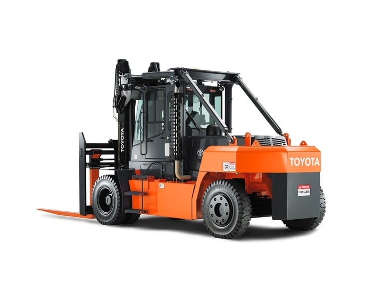 Toyota THD8000S-48 diesel forklift specs & dimensions (2022