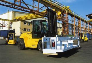 Hyster H 12.00 XM - 6 diesel forklift specs & dimensions (2000