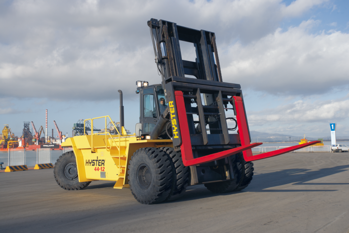 Hyster H44.00XM 12 diesel forklift specs & dimensions (2008