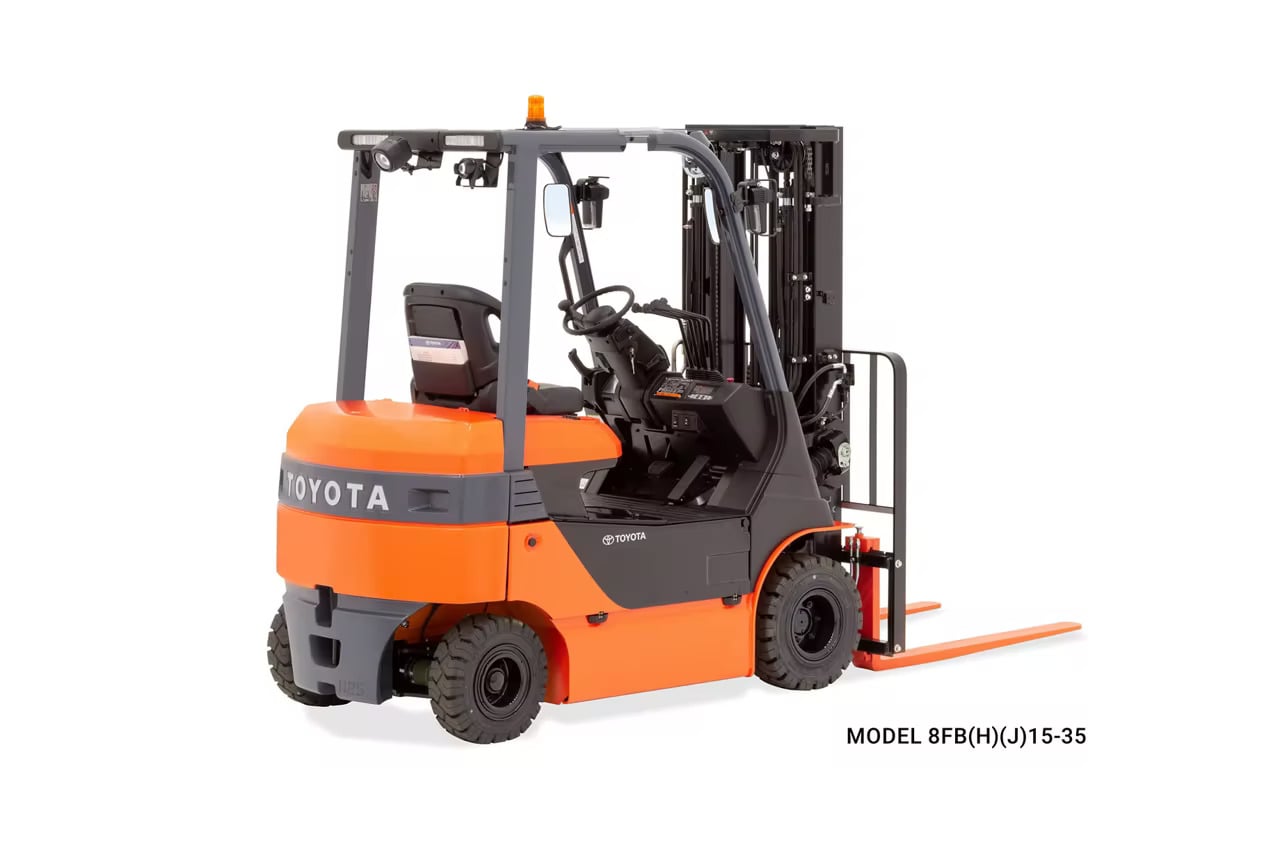 Toyota 05-9FBMK20T electric forklift specs & dimensions (2024