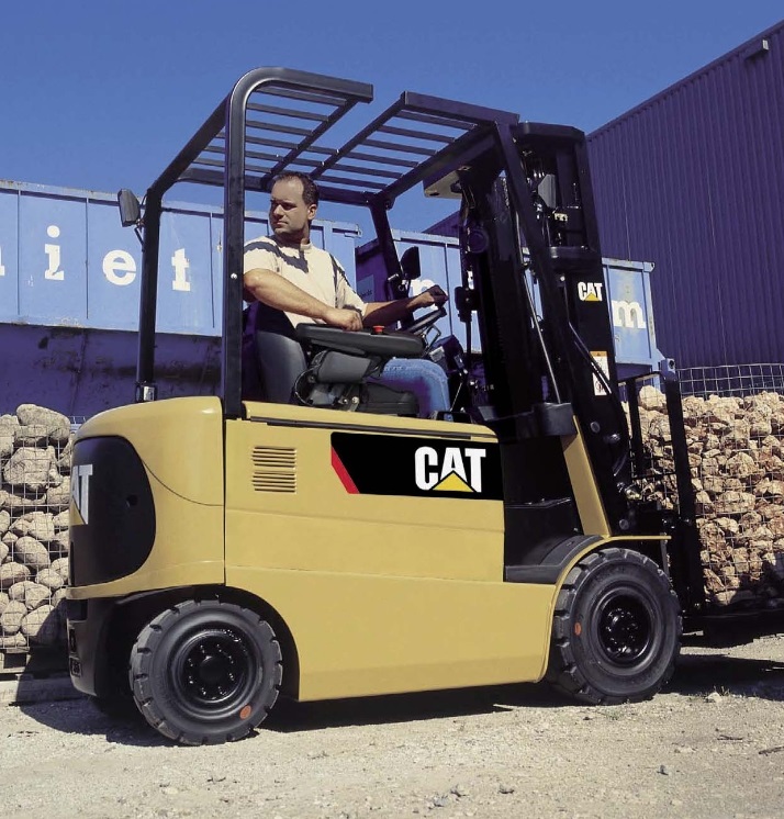 Caterpillar EP30K PAC electric forklift specs (2002 2014) Lift