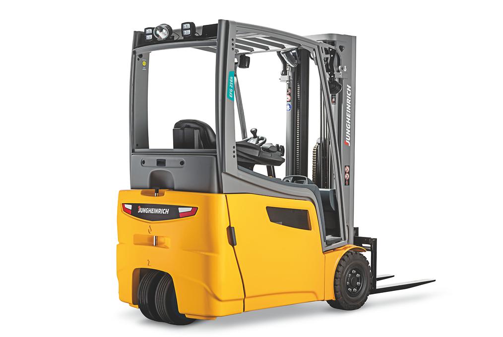 Jungheinrich EFG 220 electric forklift specs (2016 2024) Lift