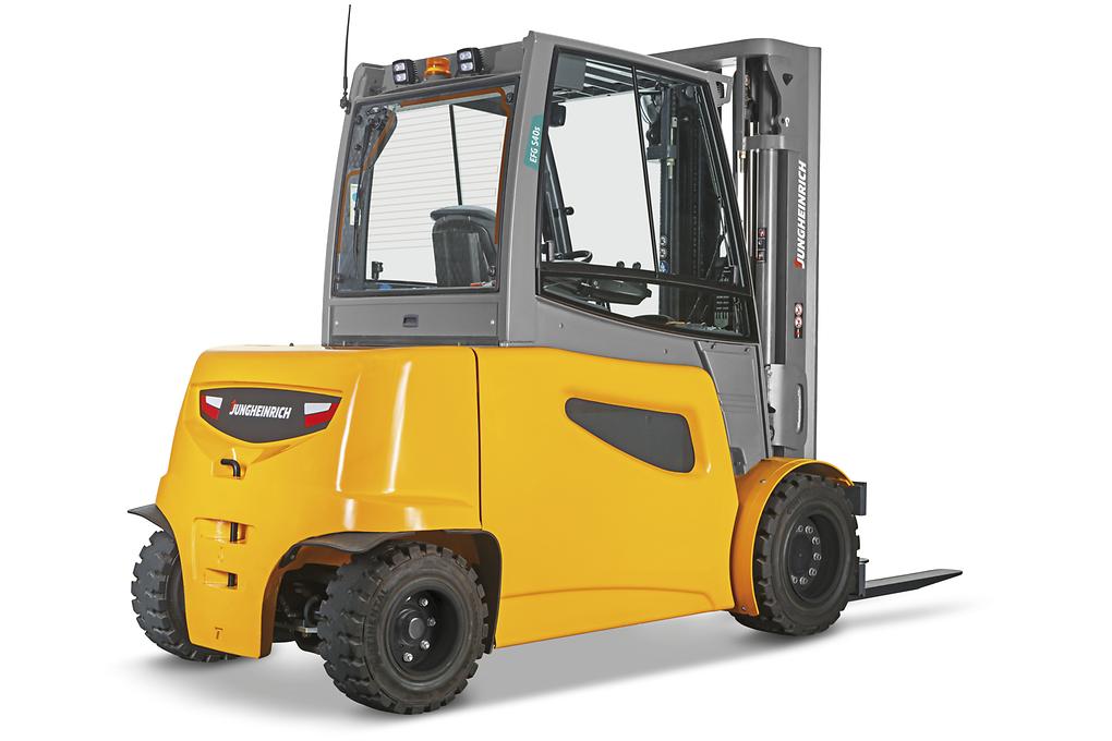 Jungheinrich EFG 545k electric forklift specs (2017 2024) Lift