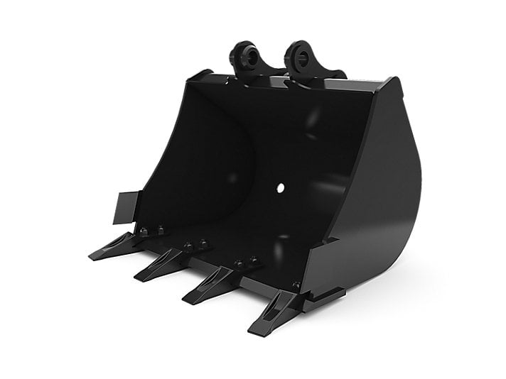 Excavator Buckets Types with complete specs, charts and datasheets