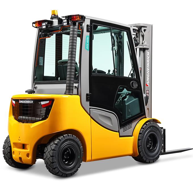 Jungheinrich DFG 425s diesel forklift specs (2017 2022) Lift trucks