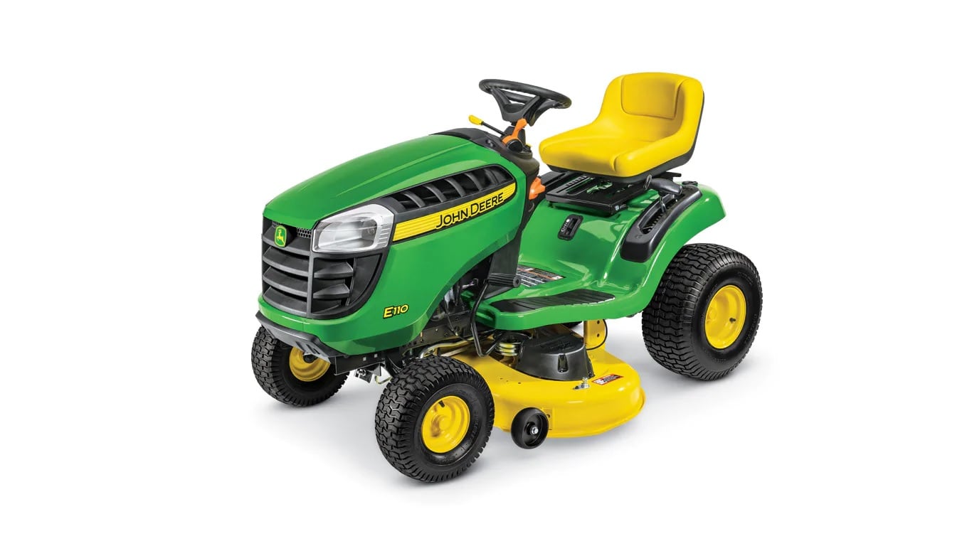 John Deere E110 Lawn Tractor (2021 2023) Specifications LECTURA Specs