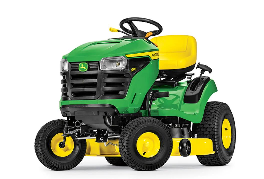 John Deere S100 Lawn Tractor (2020 2021) Specifications LECTURA Specs