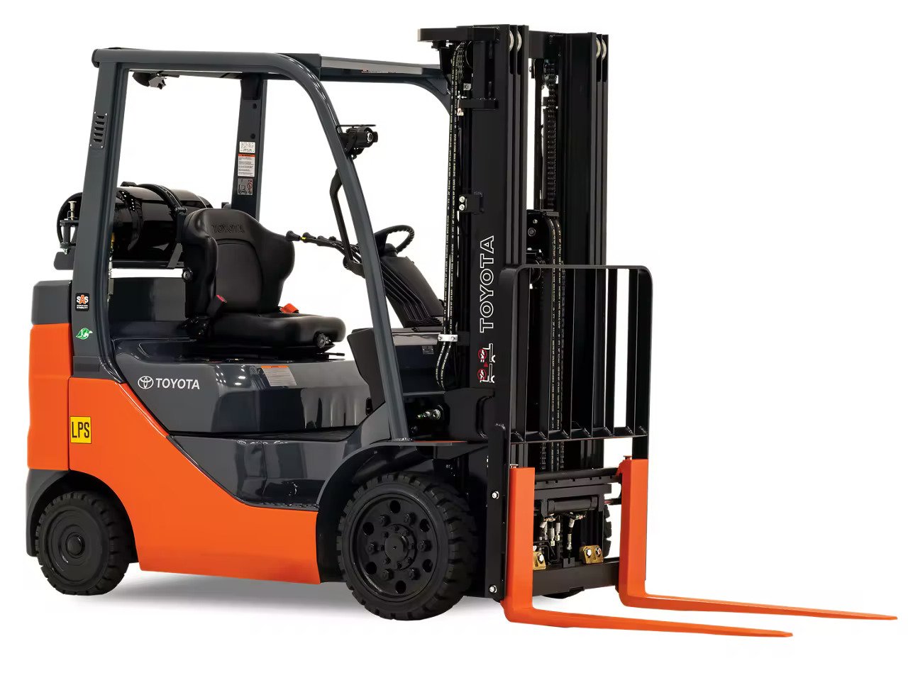 Toyota 508FGCU25 LPG forklift specs (2024 2024) Lift trucks