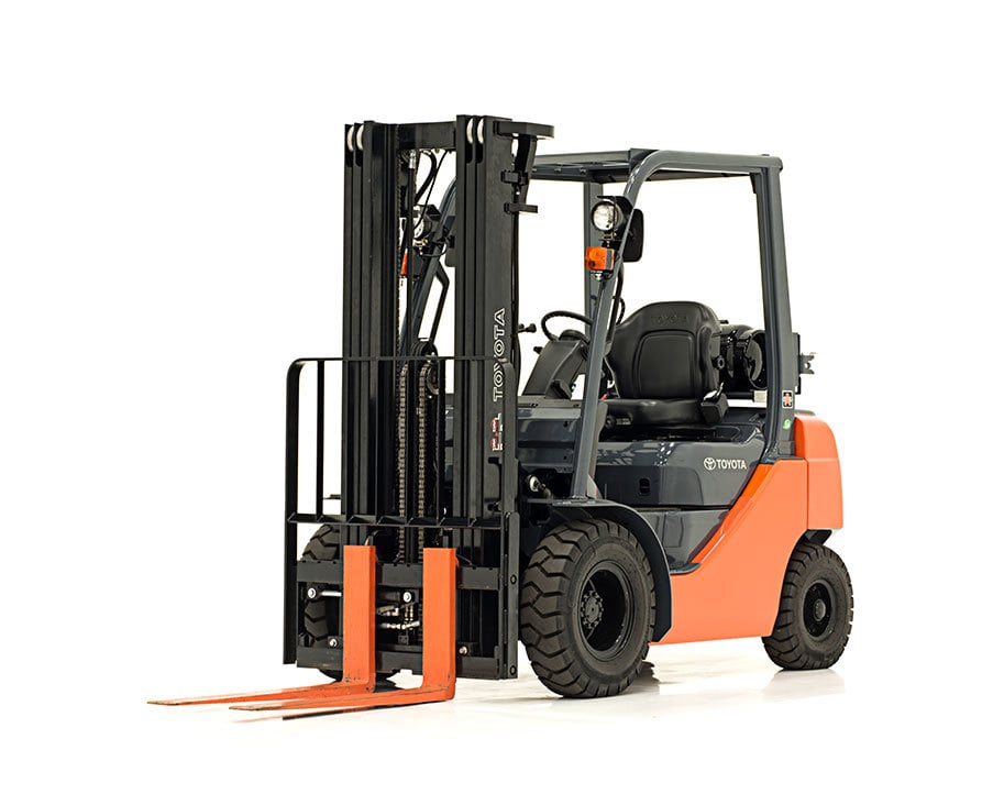 Toyota 8FGU25 LPG forklift specs (2022 2024) Lift trucks LECTURA