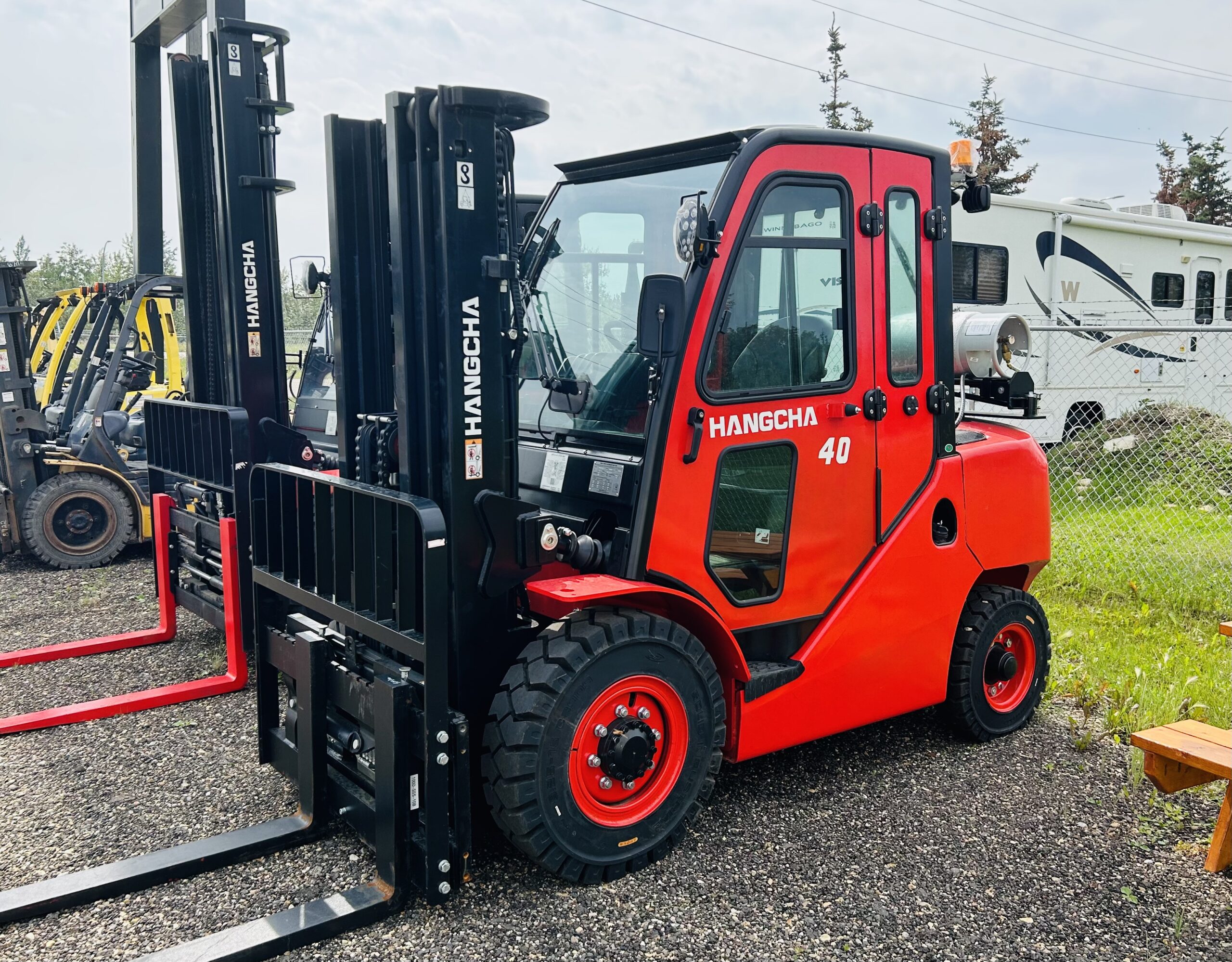 Hangcha CPYD40-XH11BN Okamura LPG forklift specs