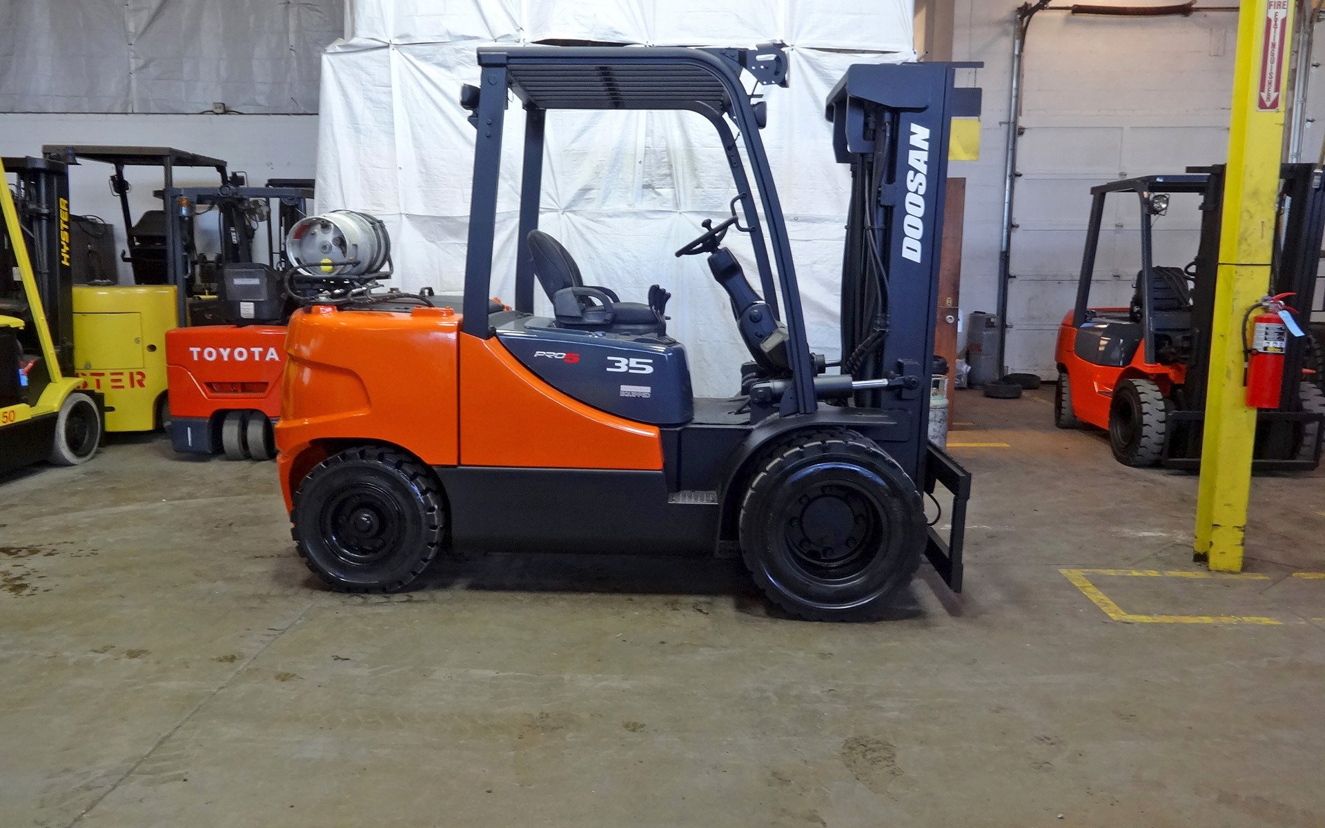 Doosan G35S5 LPG forklift specs (2017 2021) Lift trucks LECTURA